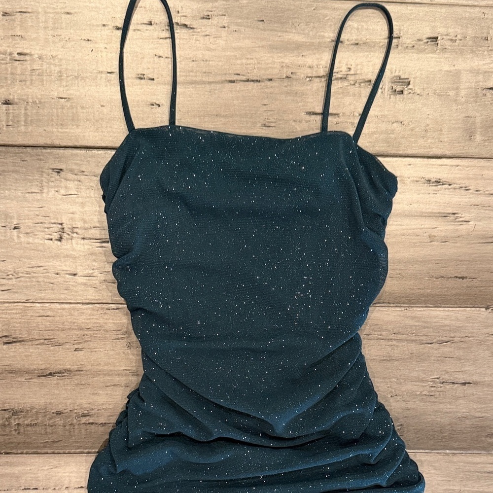 NWOT, Windsor Elegant Green Evening Dress - Picture 3 of 12